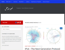 Tablet Screenshot of naseerahmad.com